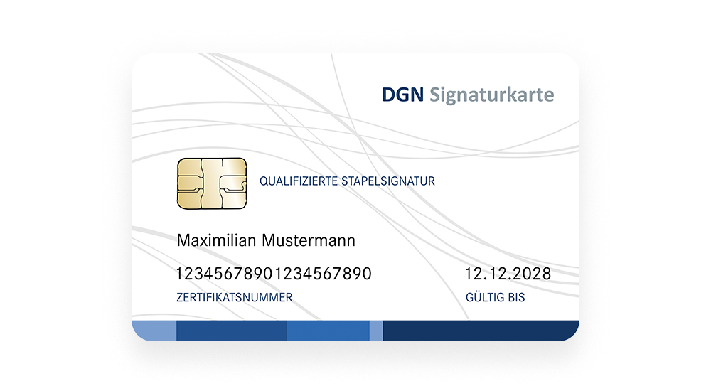 DGN Signaturkarten